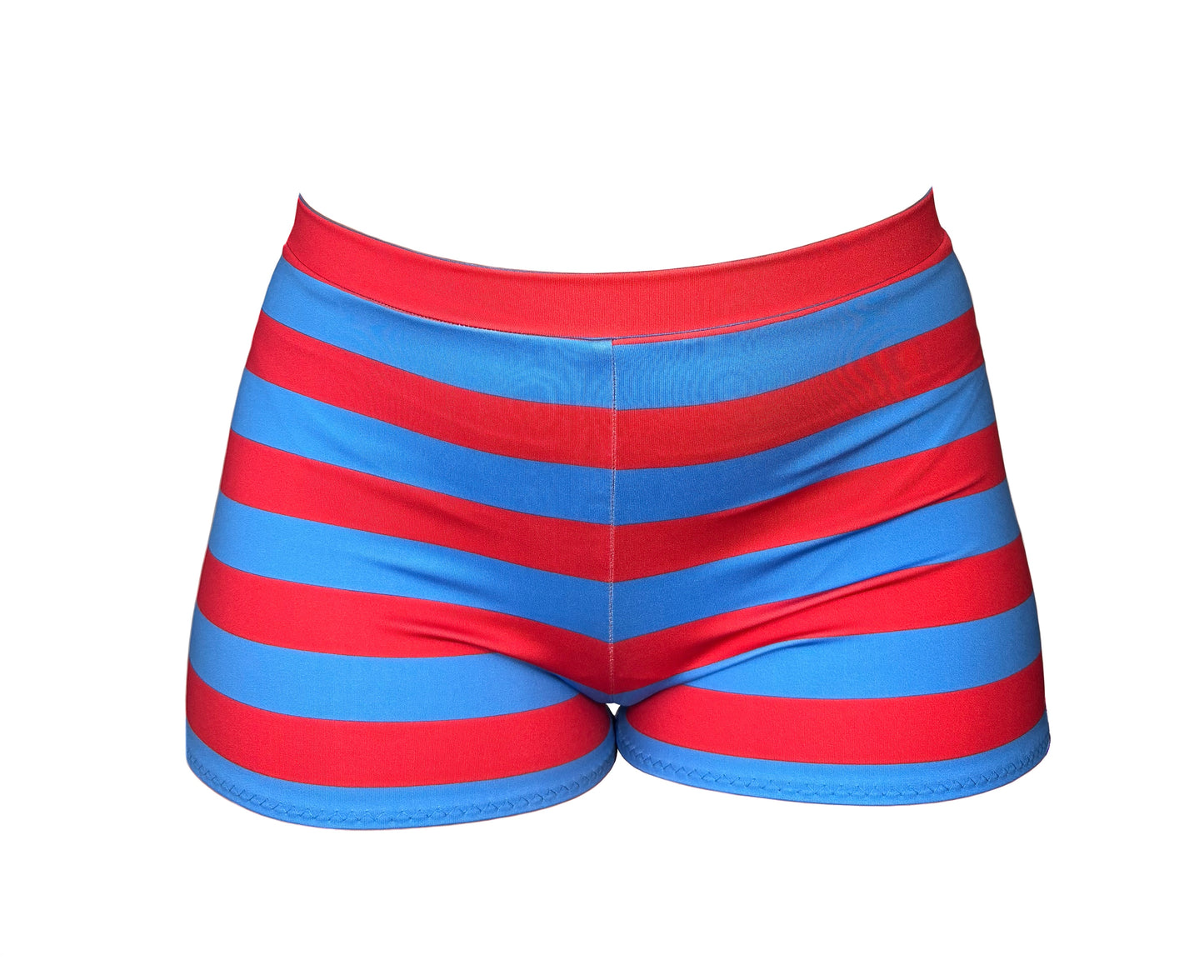 stripe set - red + blue *SHORTS ONLY*