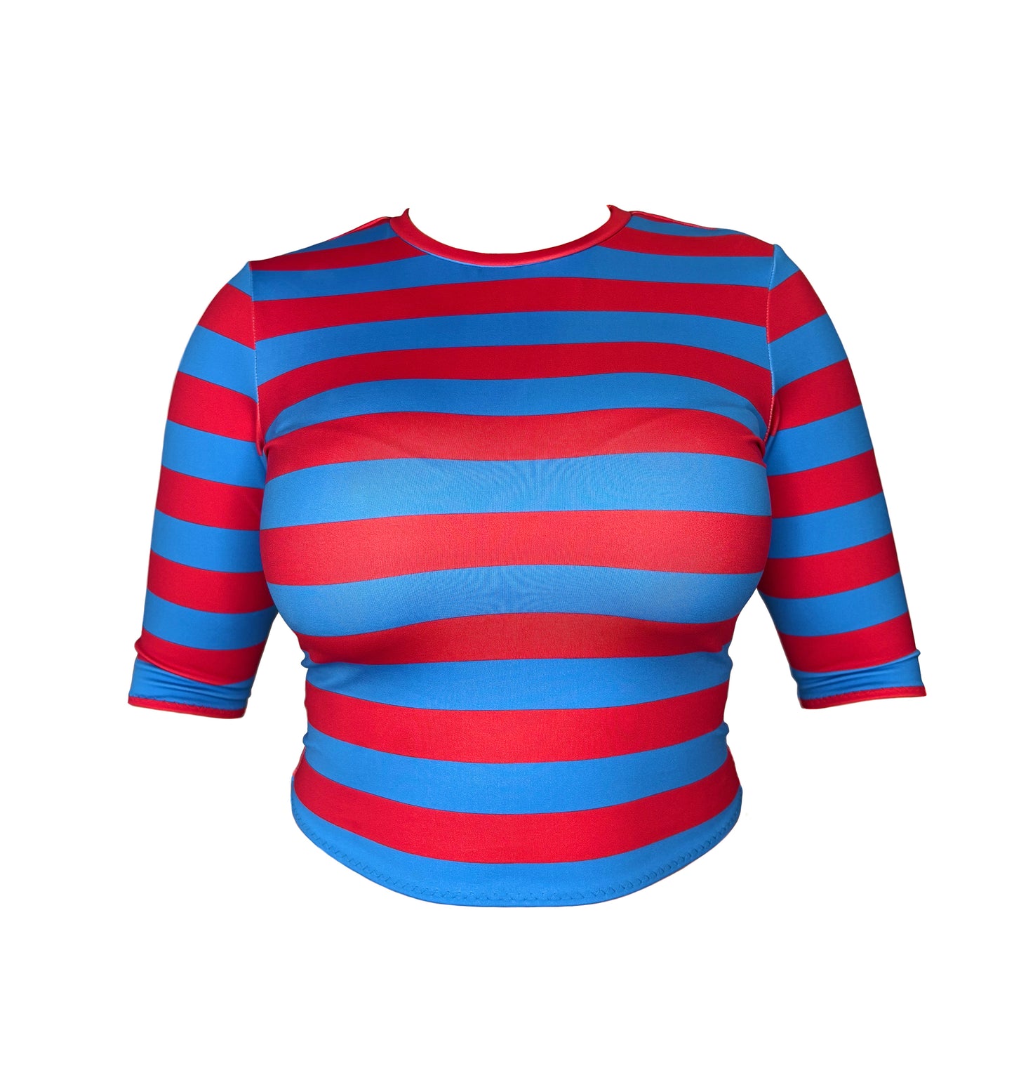stripe set - red + blue *TOP ONLY*