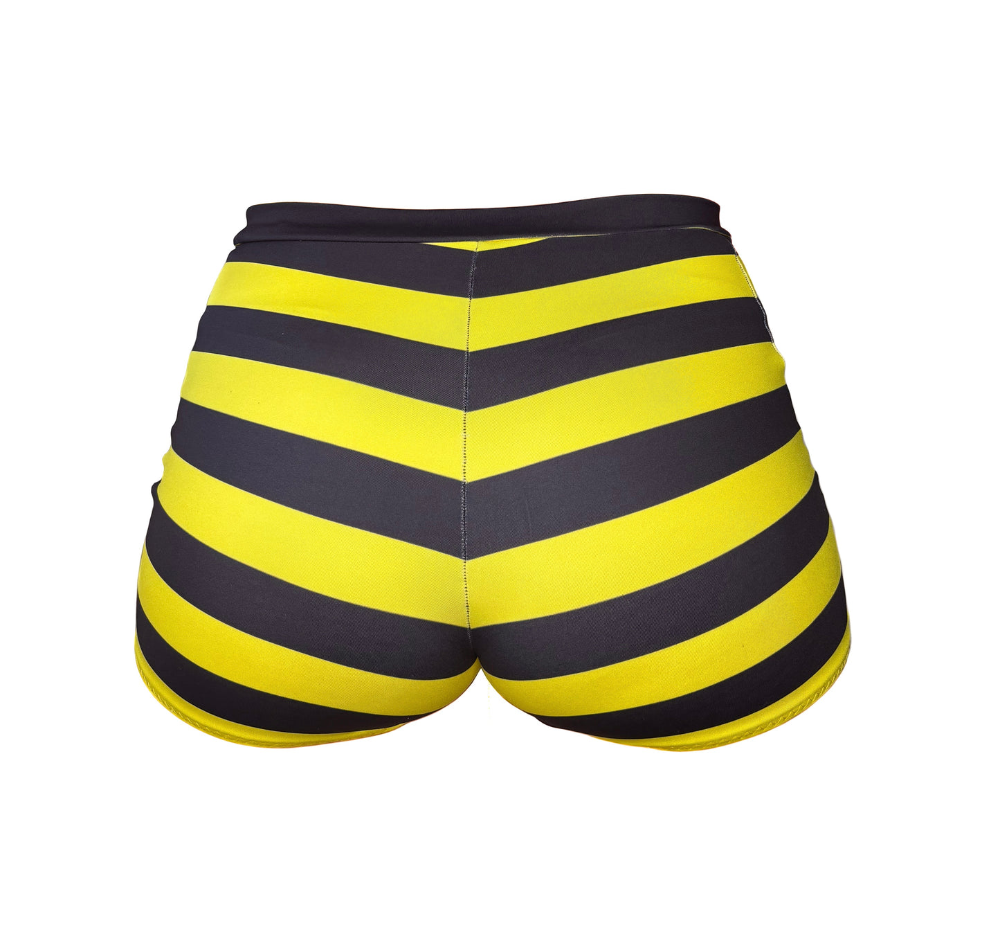 stripe set - black + yellow *SHORTS ONLY*