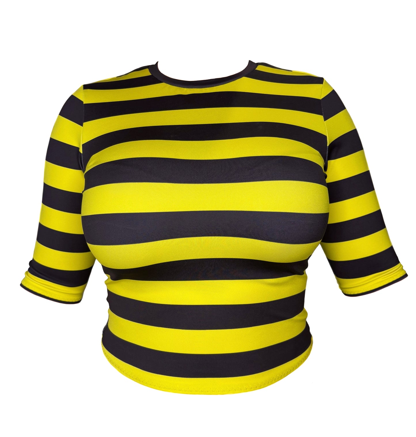 stripe set - black + yellow *TOP ONLY*